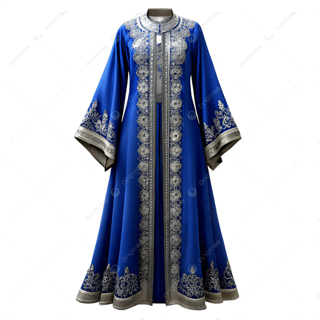Blog pngtree blue silver abaya png image 20807577